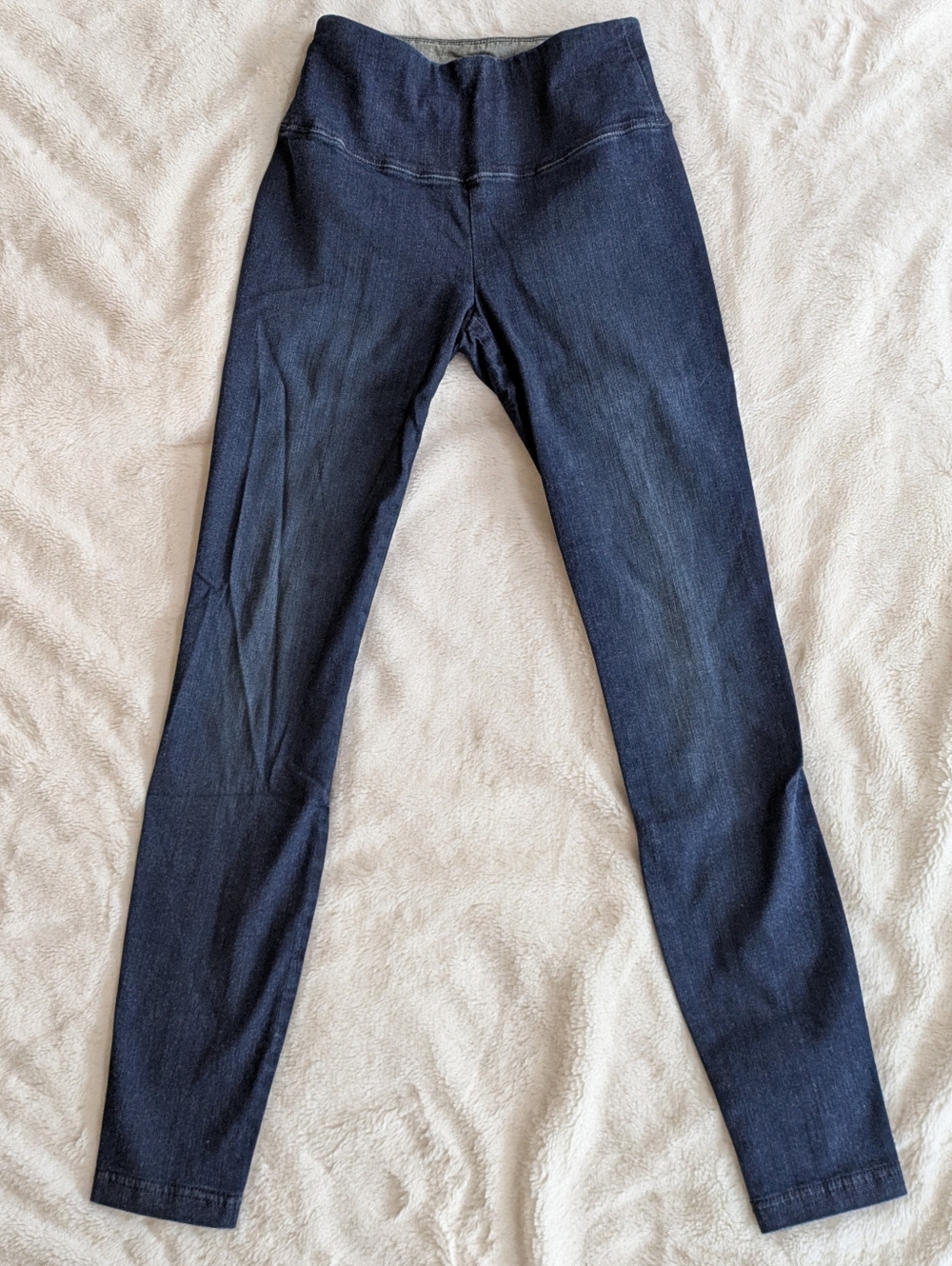 NWOT White House Black Market Dark Wash High-Rise Denim Jeggings Size 0